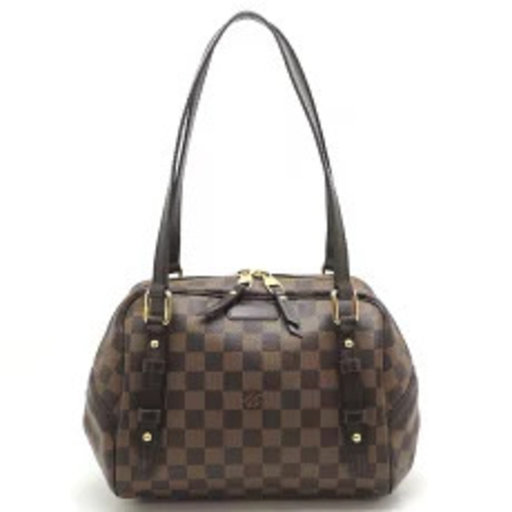 Louis Vuitton Rivington Shoulder Bag Damier Ebene Brown